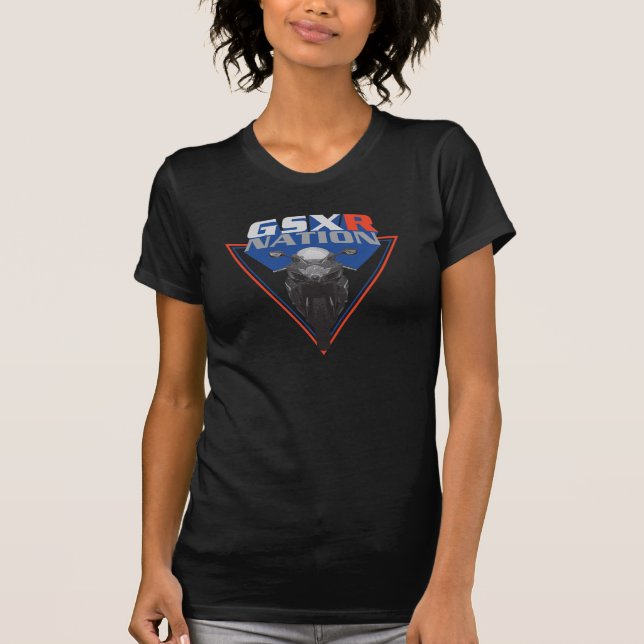 T-shirt Nation de GSXR (Devant)