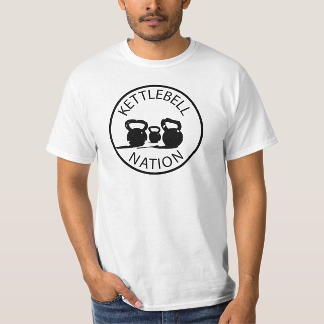 T-shirt Nation de Kettlebell (Devant)