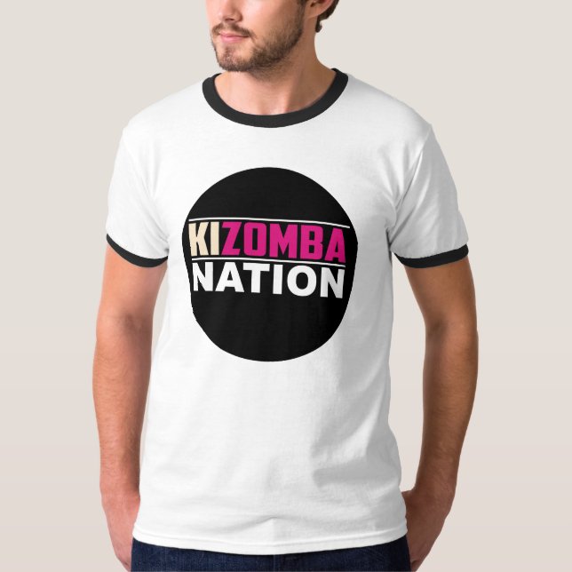 T-shirt Nation de Kizomba (Devant)