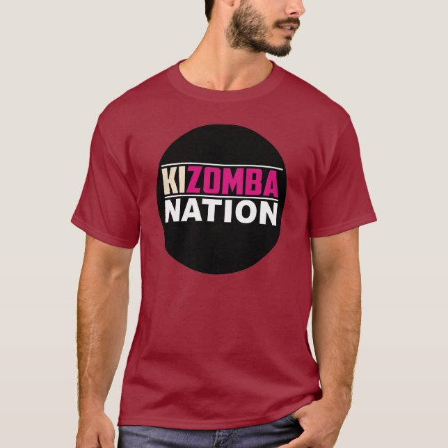 T-shirt Nation de Kizomba (Devant)