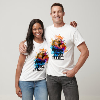 T-shirt Nation de l'aigle d'Amérique