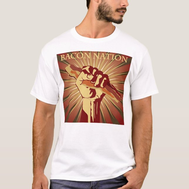 T-shirt Nation de lard (Devant)