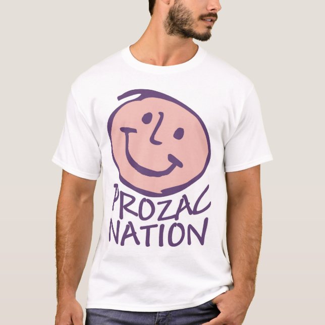 T-shirt Nation de Prozac (Devant)