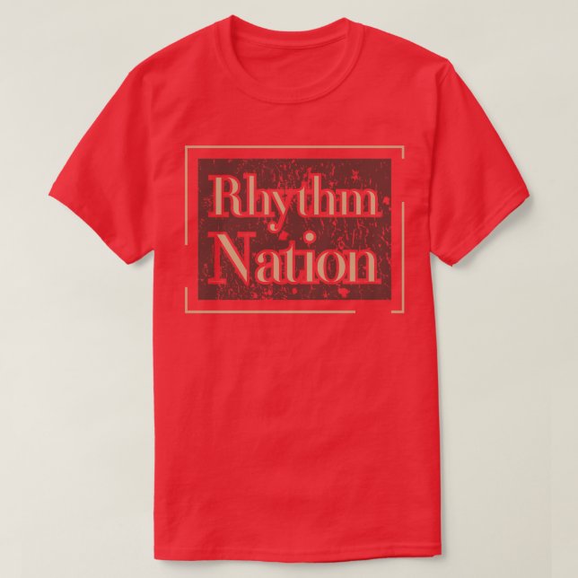 T-shirt Nation de Rhythm (Design devant)