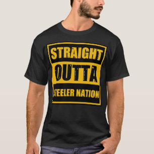 T-shirt Nation de steeler droit devant