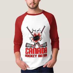 T-shirt Nation d'hockey - Canada
