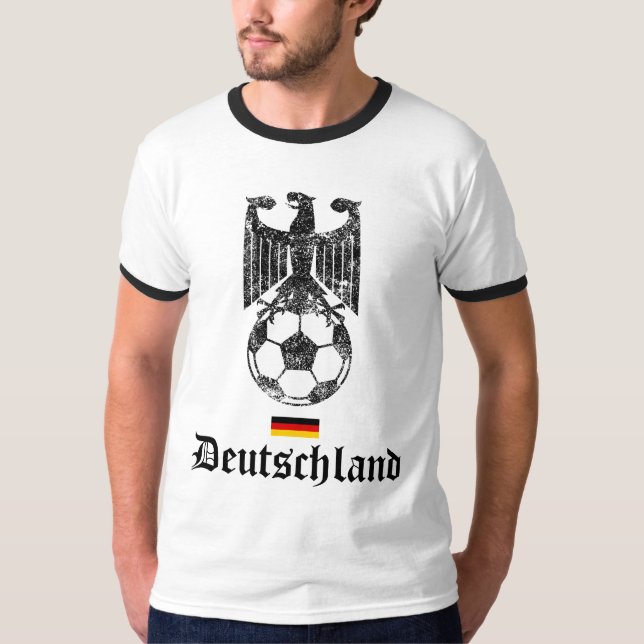 T-shirt Nation du football de l'Allemagne (Devant)