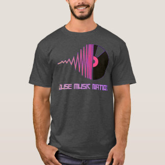 T-shirt Nation musicale House