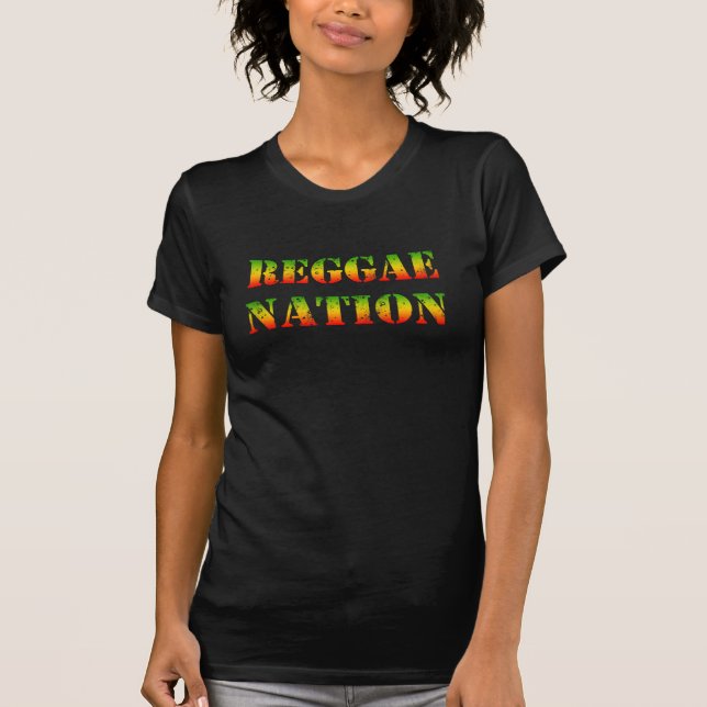 T-shirt Nation Reggae (Devant)