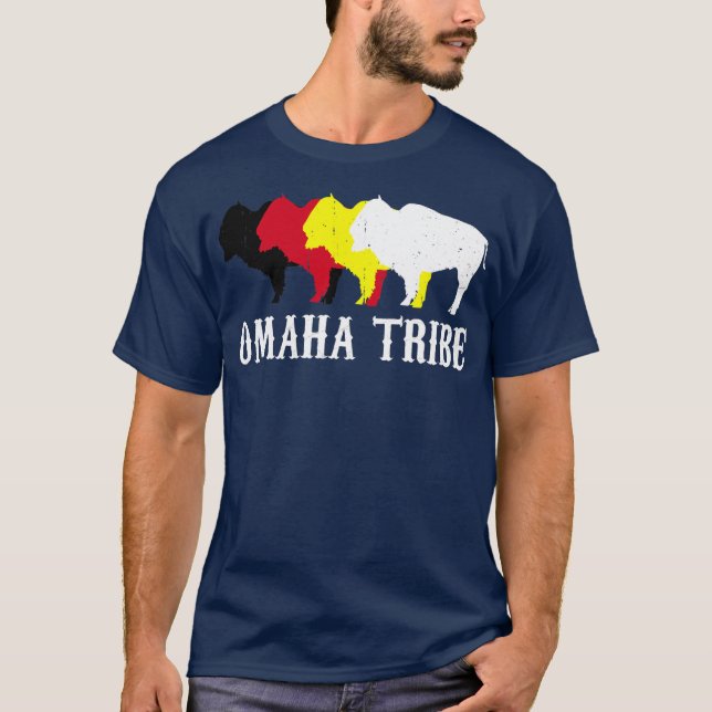 T-shirt Nation sioux de la tribu Omaha (Devant)