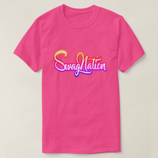 T-shirt Nation Swag (Design devant)