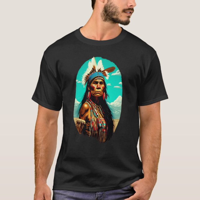 T-shirt Nation Yaqui Amérindienne Yaqui Femme Indigenou (Devant)