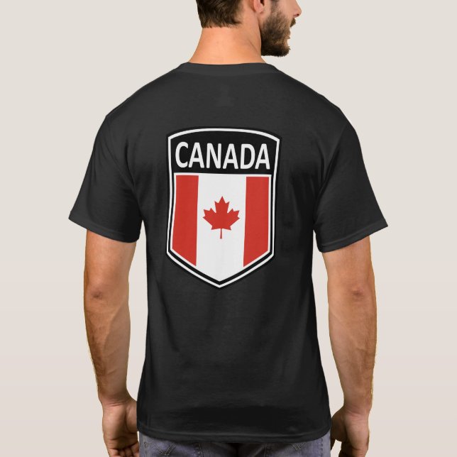 T-shirt National - Canada (Dos)