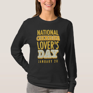 T-shirt national cheese 's day January20