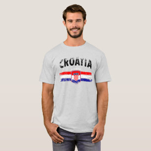 T-shirt National - Chemise T Croatie
