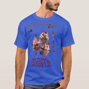 T-shirt National Chocolat Cupcake classique