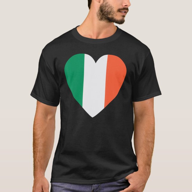 T-shirt National Flag of Ireland souvenir  for men women 2 (Devant)