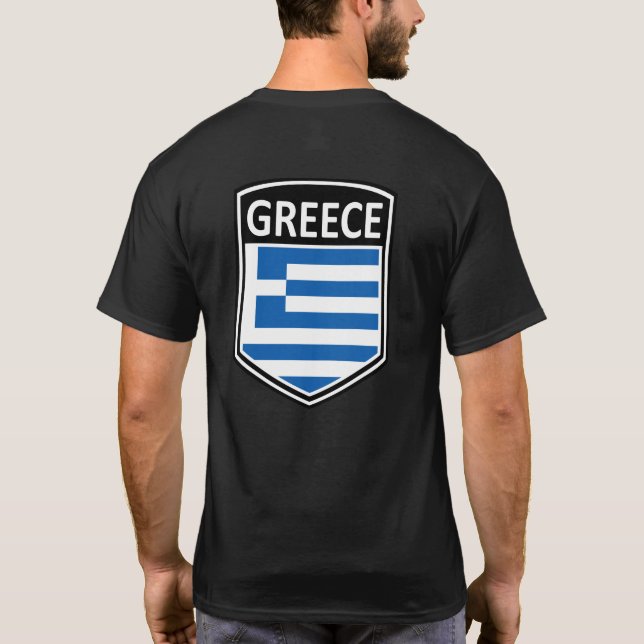 T-shirt National - Grèce (Dos)