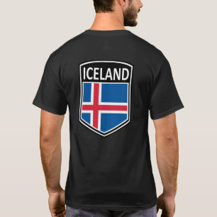 T-shirt National - Islande