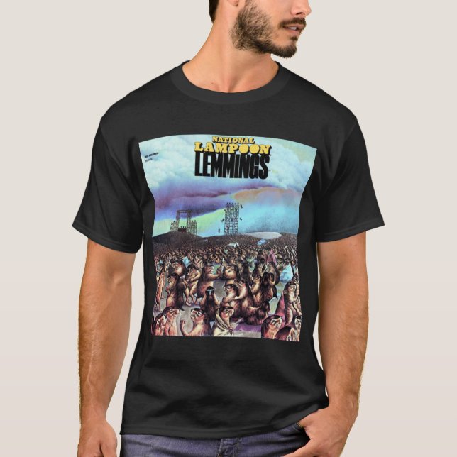 T-shirt National Lampoon Lemmings Cover friend (Devant)