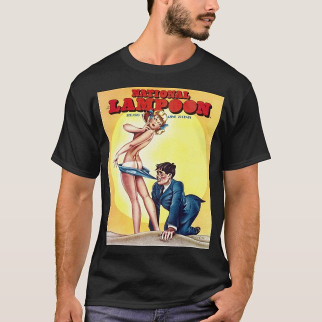 T-shirt National Lampoon Seual Frustration Cover friends (Devant)