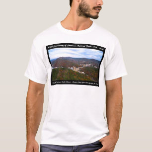 T-shirt National Park Anniversary Hot Springs Vue d'automn