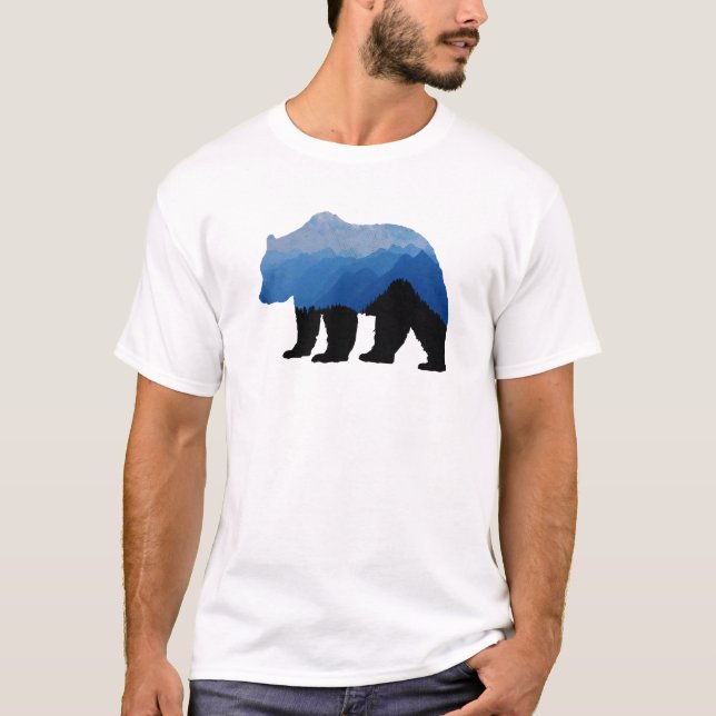 T-shirt National_Park_bear (Devant)