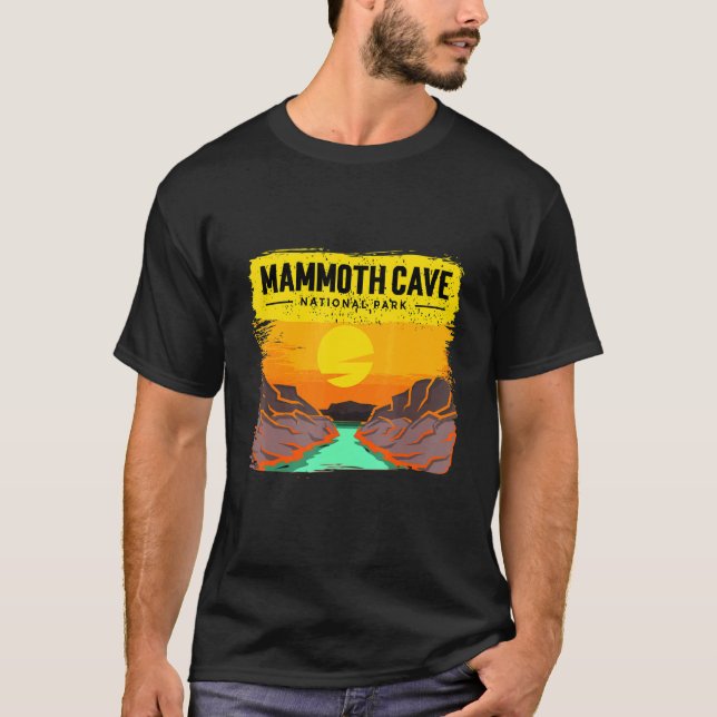 T-shirt National Park Cave Hike Mammoth Cave Kentucky Souv (Devant)