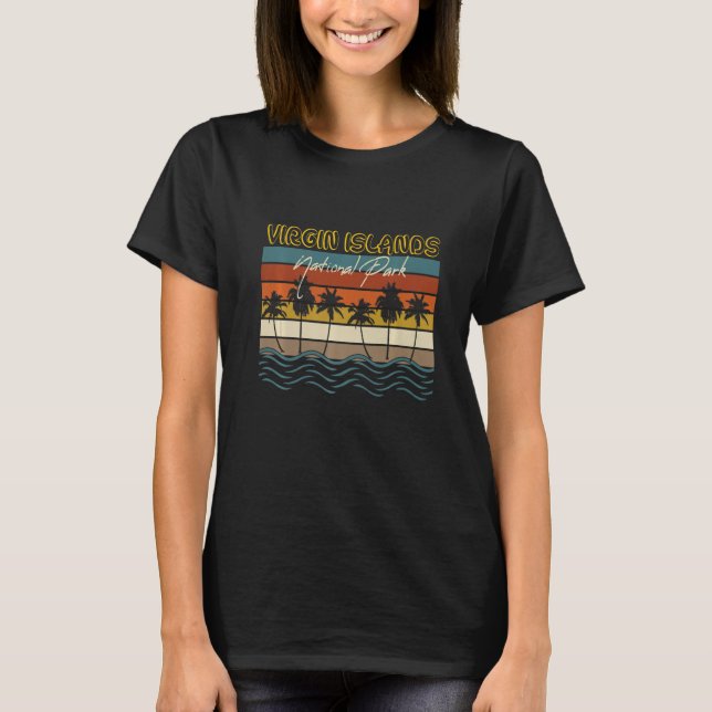 T-shirt National Park Virgin Islands St. John Souvenir Pal (Devant)