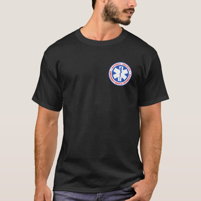 T-shirt National Registry Of Emergency Medical Technicians (Devant)