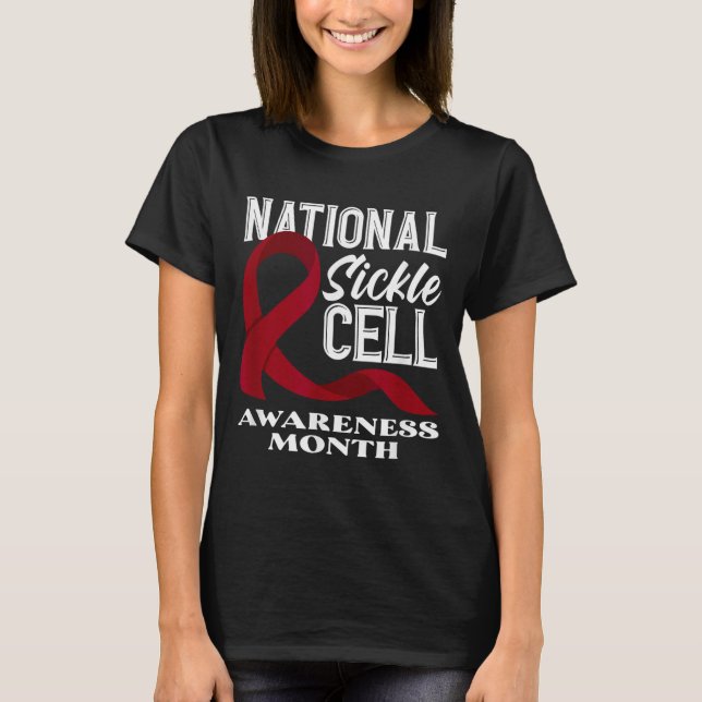 T-shirt National Sickle Cell Awareness Month  (Devant)