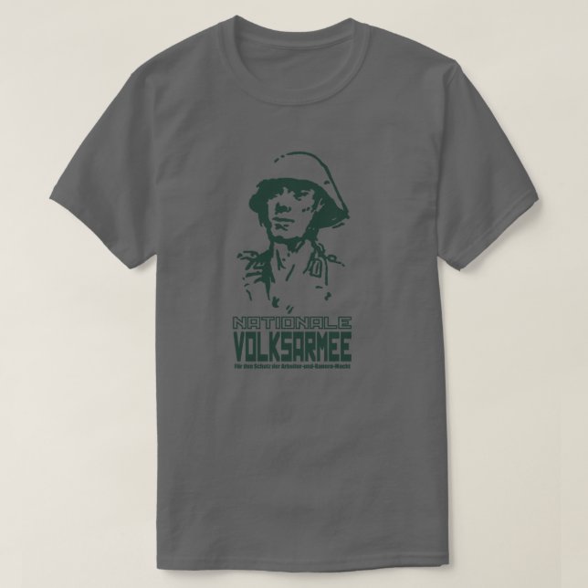 T-shirt Nationale Volksarmee, NVA (Design devant)