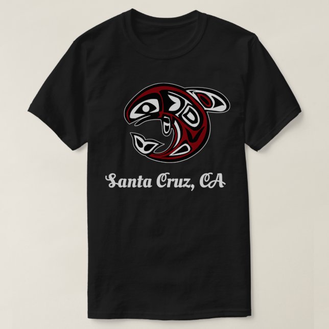 T-shirt Native American Cruz Santa Ca Tribal 1 (Design devant)