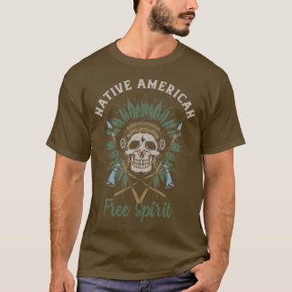 T-shirt Native American Free Spirit For Men and Women