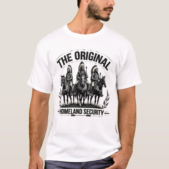 T-shirt Native American Indian Heritage (Devant)