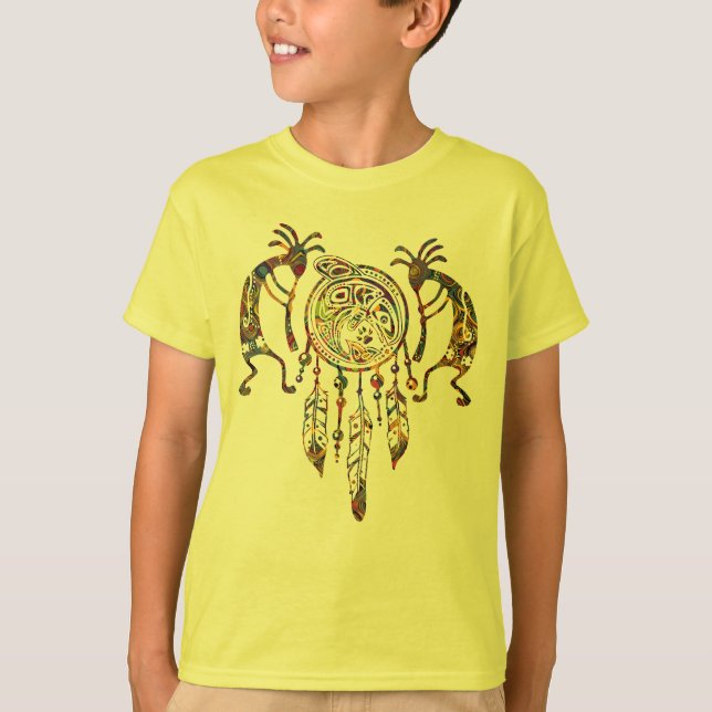 T-shirt Native American Kokopelli (Devant)