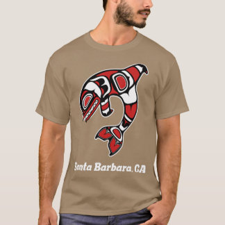 T-shirt Native American Père Noël Barbara CA Tribal Orca K