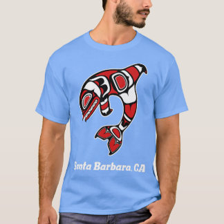 T-shirt Native American Père Noël Barbara CA Tribal Orca K