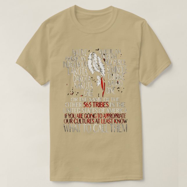 T-shirt Native american s No DAPL  (Design devant)