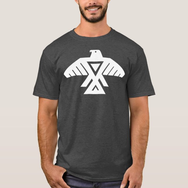 T-shirt Native American Thunderbird (Devant)