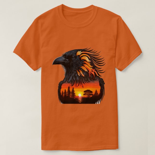T-shirt Native Crow 02 (Design devant)