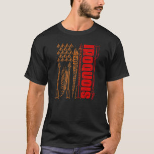 T-shirt Native Iroquois Flag Native Pride American Indian