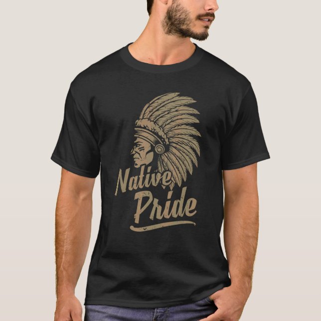 T-shirt Native Pride Amérindiens Autochtones Autochtones N (Devant)