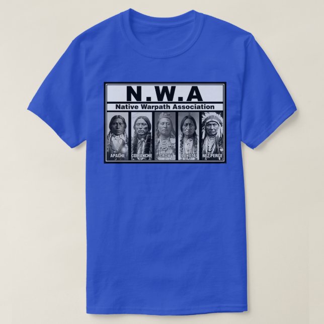 T-shirt Native Warpath Association - N (Design devant)