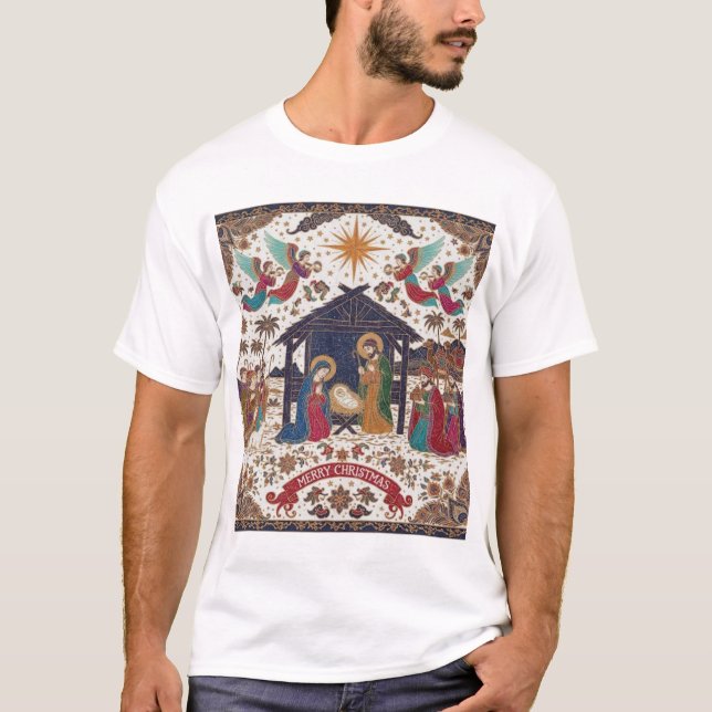 T-SHIRT NATIVITÉ (Devant)