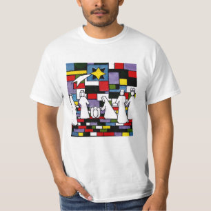 T-shirt Nativité de Mondrian - de Stijl - Neoplasticism