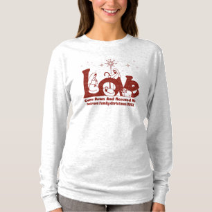 T-shirt Nativité de Noël de la famille chrétienne perso