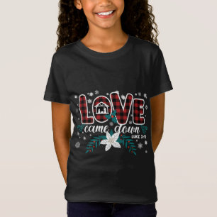 T-Shirt Nativité Jesus Christian Luke 2 11 Buffa de Noël