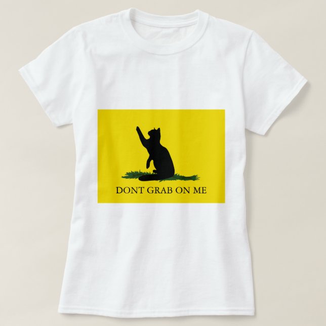 T-shirt N'attrape pas le Kitty (Design devant)