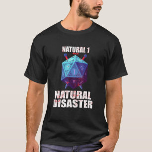 T-shirt Natural 1 aka Natural Selection Dés Fun